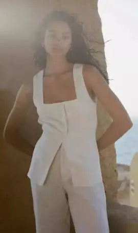 2 Piece Set Waistcoat Vest and Long pants